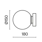 Бра Maytoni Basic form MOD321WL-01B