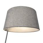 Настольная лампа декоративная Maytoni Bergamo MOD613TL-01B Цвет арматуры хром Цвет плафонов серый