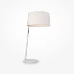 Настольная лампа декоративная Maytoni Bergamo MOD613TL-01W Цвет арматуры хром Цвет плафонов белый