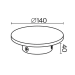 Накладной светильник Maytoni Wald O420WL-L7GF