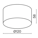 Точечный светильник Maytoni Zon IP O430CL-L15B3K