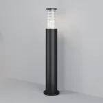 Наземный низкий светильник Maytoni Bronx O576FL-01B Цвет арматуры черный Цвет плафонов прозрачный