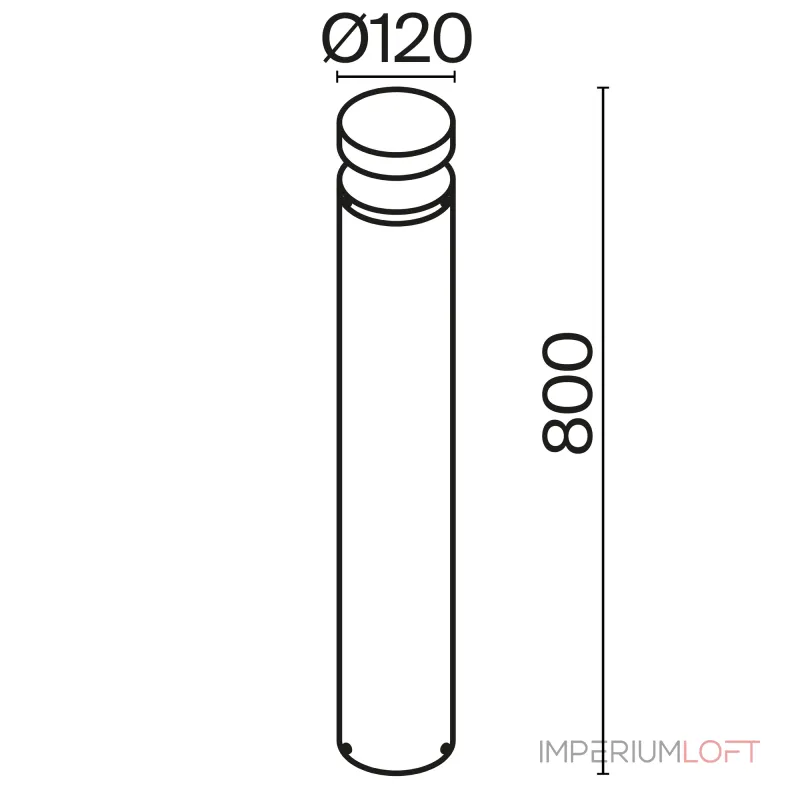 Наземный низкий светильник Maytoni Olten O591FL-L12GF3K1