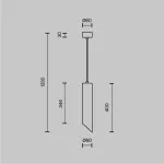 Подвесной светильник Maytoni Lipari P044PL-01-40GU10-W
