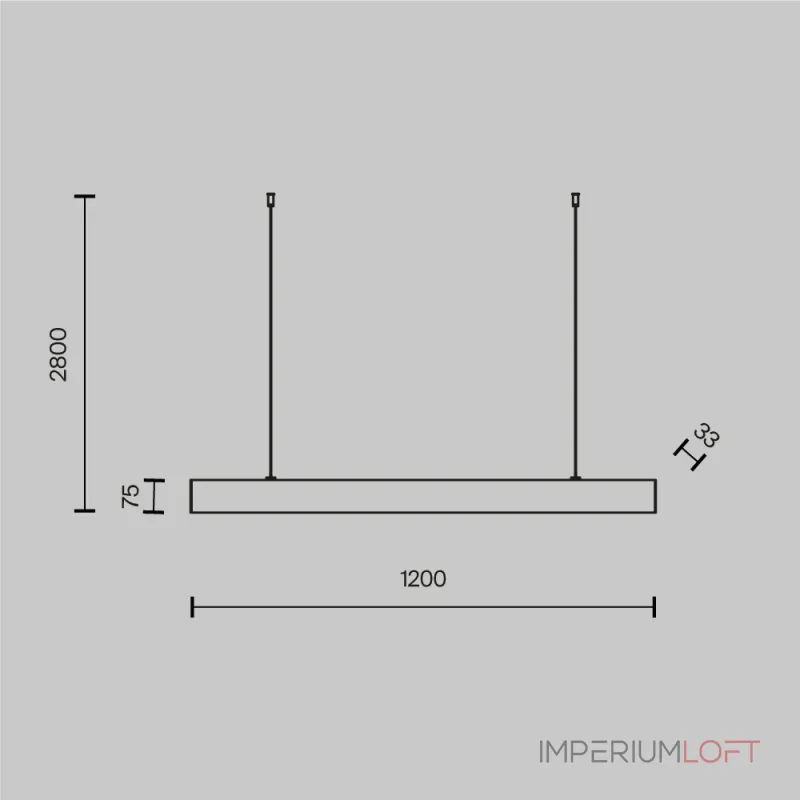 Подвесной светильник Technical P051PL-L40B4K Подвесной светильник Technical P051PL-L40B4K