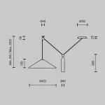 Подвесной светильник Technical P080PL-01W