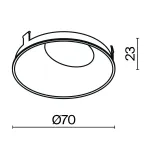 Кольцо декоративное Maytoni Wise Ring057-10-MG