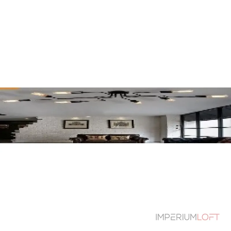 Люстра на штанге Maytoni Gilbert T532CL-08B Цвет арматуры черный