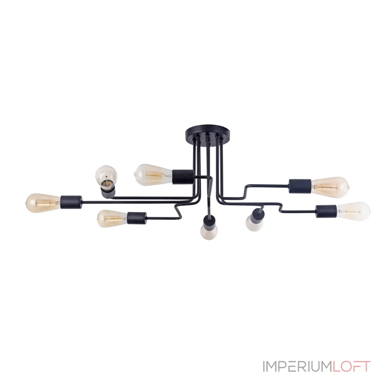 Люстра на штанге Maytoni Gilbert T532CL-08B Цвет арматуры черный