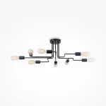 Люстра на штанге Maytoni Gilbert T532CL-08B Цвет арматуры черный