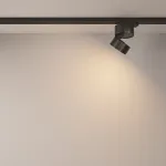 Накладной светильник Maytoni Track lamps 2 TR007-1-12W3K-B Цвет арматуры черный Цвет плафонов черный