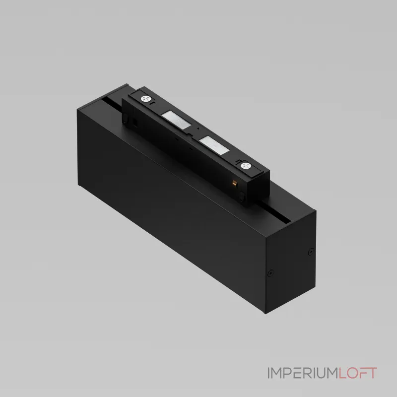 Накладной светильник Maytoni Track lamps TR012-2-7W3K-B Цвет арматуры черный Цвет плафонов черный
