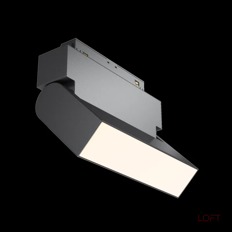 Накладной светильник Maytoni Track lamps TR013-2-10W3K-B Цвет арматуры черный Цвет плафонов черный Накладной светильник Maytoni Track lamps TR013-2-10W3K-B Цвет арматуры черный Цвет плафонов черный