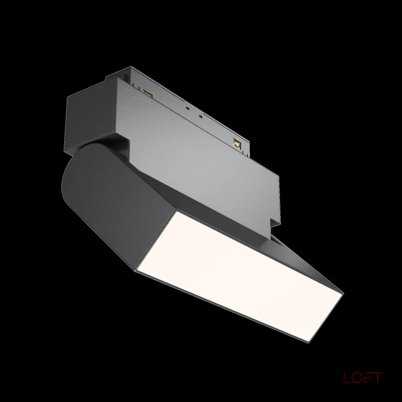 Накладной светильник Maytoni Track lamps TR013-2-10W4K-B Цвет арматуры черный Цвет плафонов черный Накладной светильник Maytoni Track lamps TR013-2-10W4K-B Цвет арматуры черный Цвет плафонов черный