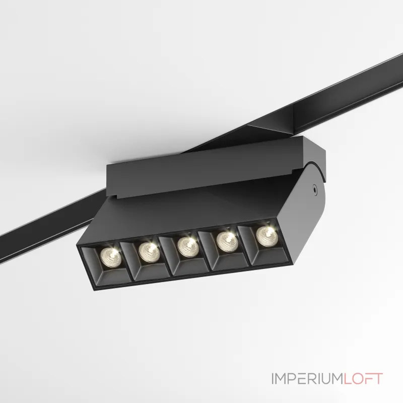 Светильник на штанге Maytoni Track lamps TR015-2-10W3K-B Цвет арматуры черный Цвет плафонов черный Светильник на штанге Maytoni Track lamps TR015-2-10W3K-B Цвет арматуры черный Цвет плафонов черный