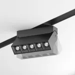 Светильник на штанге Maytoni Track lamps TR015-2-10W4K-B Цвет арматуры черный Цвет плафонов черный