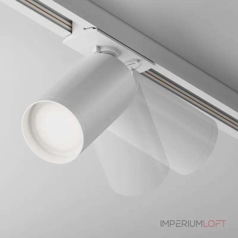 Светильник на штанге Maytoni Track lamps TR020-1-GU10-W Цвет арматуры белый Цвет плафонов белый