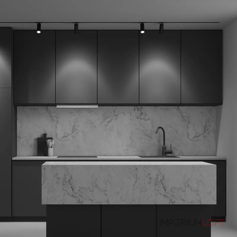 Трековый светильник Maytoni Focus TR021-1-12B3K-W-B