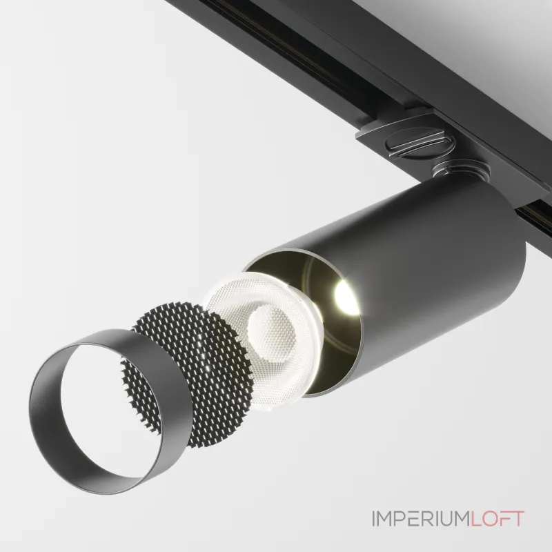 Трековый светильник Maytoni Focus TR021-1-12B3K-W-D-B Трековый светильник Maytoni Focus TR021-1-12B3K-W-D-B