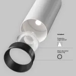 Трековый светильник Maytoni Focus TR021-1-12W4K-W-W