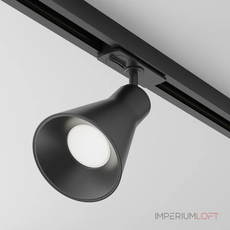 Светильник на штанге Maytoni Track lamps 2 TR022-1-GU10-B Цвет арматуры черный Цвет плафонов черный Светильник на штанге Maytoni Track lamps 2 TR022-1-GU10-B Цвет арматуры черный Цвет плафонов черный