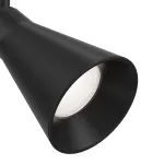 Светильник на штанге Maytoni Track lamps 2 TR022-1-GU10-B Цвет арматуры черный Цвет плафонов черный