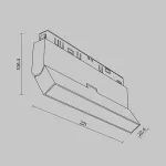 Накладной светильник Maytoni Basis TR036-2-12W3K-B