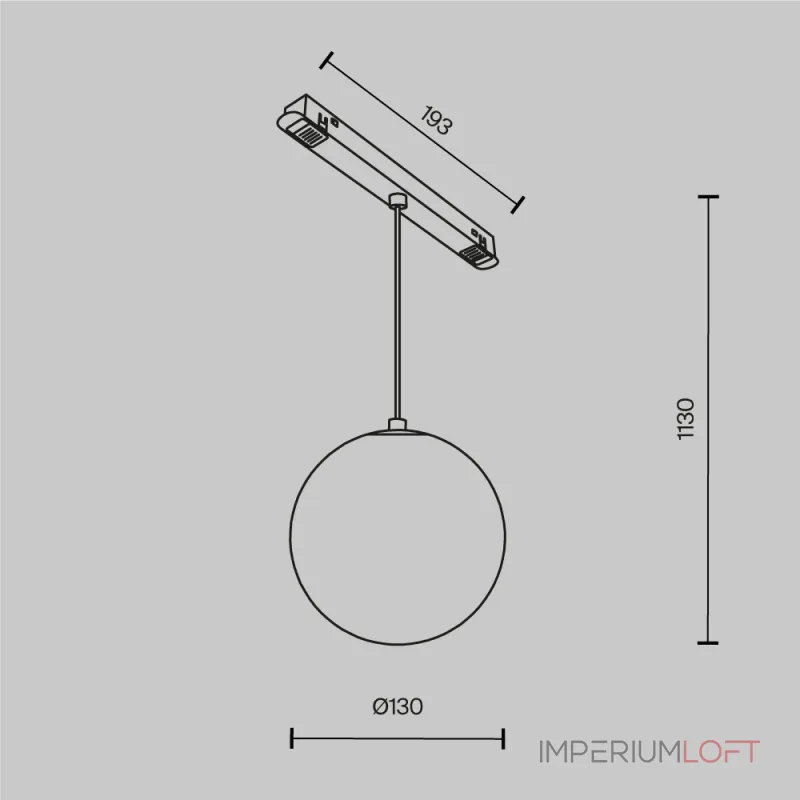 Трековый светильник Technical TR039-2-5W3K Трековый светильник Technical TR039-2-5W3K