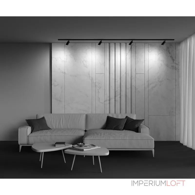 Трековый светильник Maytoni Lipari TR087-1-GU10-B Трековый светильник Maytoni Lipari TR087-1-GU10-B