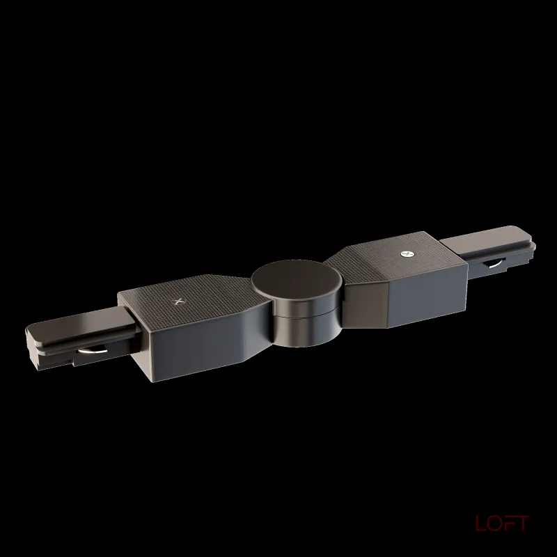 Соединитель линейный для треков Maytoni Accessories for tracks TRA001CS-11B Цвет арматуры черный