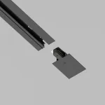 Заглушка для трека Maytoni Accessories for tracks TRA002B-11B Цвет арматуры черный