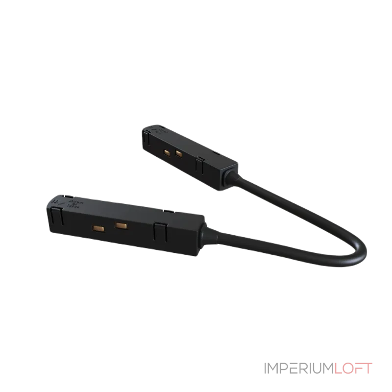Соединитель гибкий для треков Maytoni Accessories for tracks TRA004CPC-22B Цвет арматуры черный