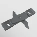 Крепление для трека Maytoni Accessories for tracks TRA004HS-21S Цвет арматуры серебро