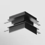 Соединитель с токопроводом угловой L-образный для треков Maytoni Accessories for tracks TRA004OCL-22B Цвет арматуры черный