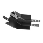 Соединитель угловой L-образный для треков встраиваемых Maytoni Accessories for tracks Gravity TRA010CLO-42B