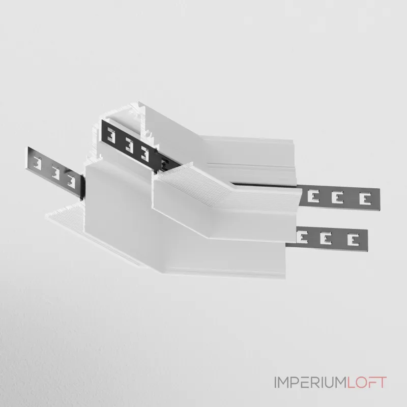 Соединитель угловой L-образный для треков встраиваемых Maytoni Accessories for tracks Gravity TRA010CLO-42W