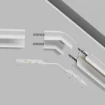 Соединитель угловой L-образный для треков встраиваемых Maytoni Accessories for tracks Gravity TRA010CLO-42W