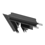 Соединитель угловой L-образный для треков встраиваемых Maytoni Accessories for tracks Gravity TRA010CLS-42B