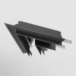 Соединитель угловой L-образный для треков встраиваемых Maytoni Accessories for tracks Gravity TRA010CLS-42B