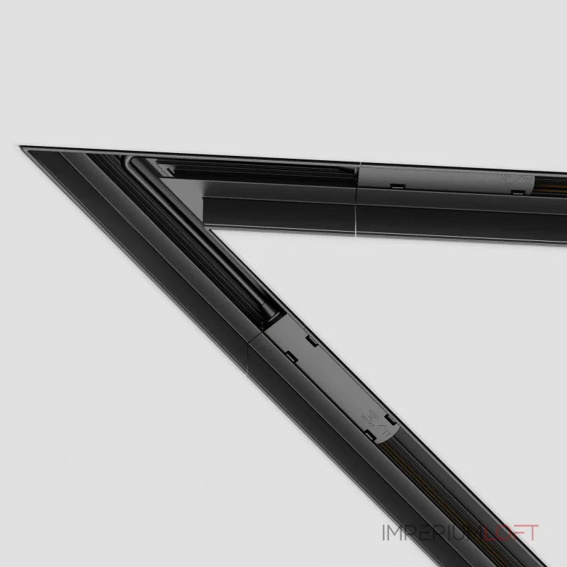 Соединитель угловой L-образный для треков встраиваемых Maytoni Accessories for tracks Gravity TRA010CLS-42B