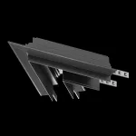 Соединитель угловой L-образный для треков встраиваемых Maytoni Accessories for tracks Gravity TRA010CLS-42B
