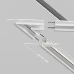 Соединитель угловой L-образный для треков встраиваемых Maytoni Accessories for tracks Gravity TRA010CLS-42W