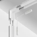 Соединитель угловой L-образный для треков встраиваемых Maytoni Accessories for tracks Gravity TRA010ICL-22W