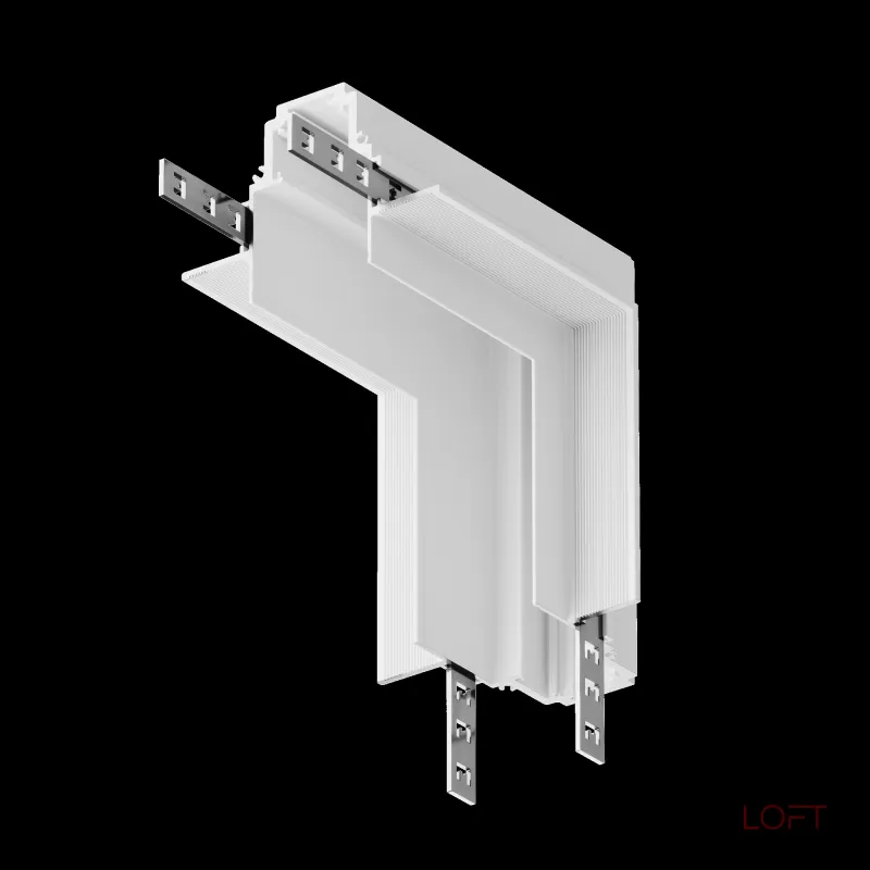 Соединитель угловой L-образный для треков встраиваемых Maytoni Accessories for tracks Gravity TRA010ICL-22W Соединитель угловой L-образный для треков встраиваемых Maytoni Accessories for tracks Gravity TRA010ICL-22W