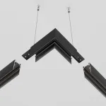 Соединитель угловой L-образный для треков Maytoni Accessories for Exility TRA034HCL-41B