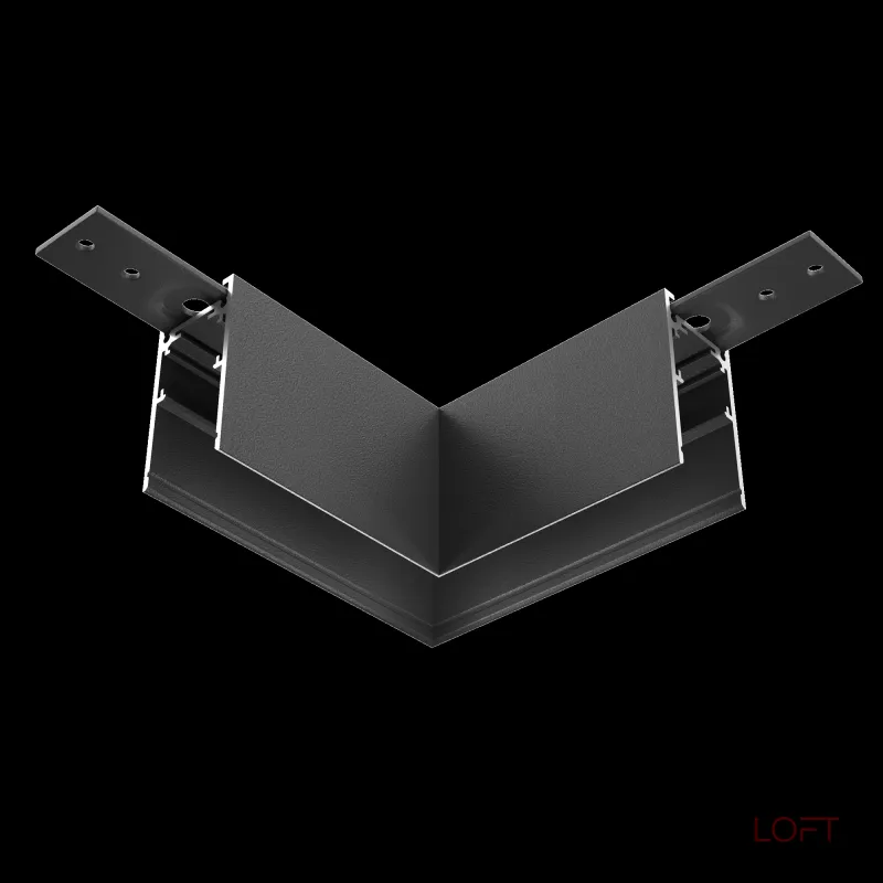 Соединитель угловой L-образный для треков Maytoni Accessories for Exility TRA034HCL-41B