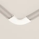 Соединитель угловой L-образный для треков накладных Maytoni Accessories for tracks Radity TRA084CR-11W