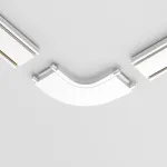 Соединитель угловой L-образный для треков накладных Maytoni Accessories for tracks Radity TRA084CR-11W
