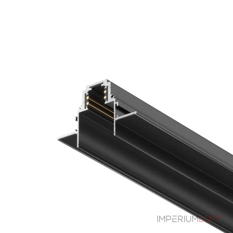 Трек встраиваемый Maytoni Busbar trunkings TRX004-221B Цвет арматуры черный Трек встраиваемый Maytoni Busbar trunkings TRX004-221B Цвет арматуры черный