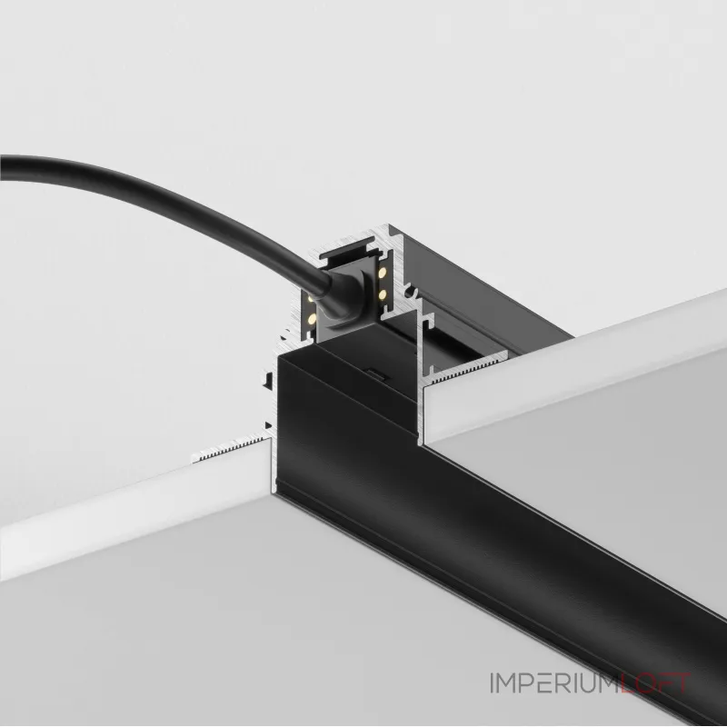 Трек встраиваемый Maytoni Busbar trunkings TRX004-222B Цвет арматуры черный